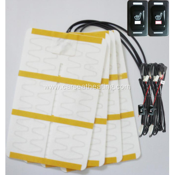 Car seat heated cover alloy wire